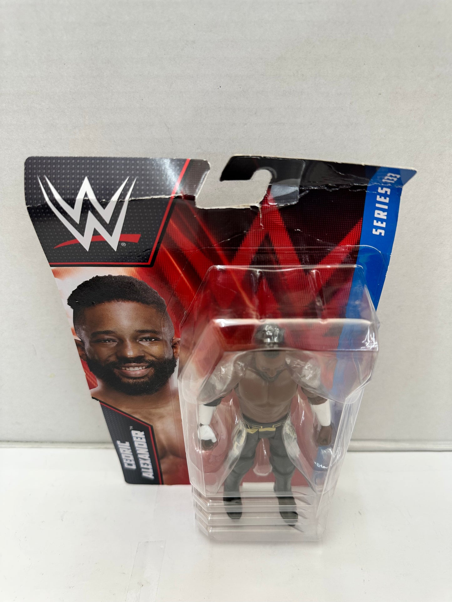 WWE Cedric Alexander Series 133 Damaged Package