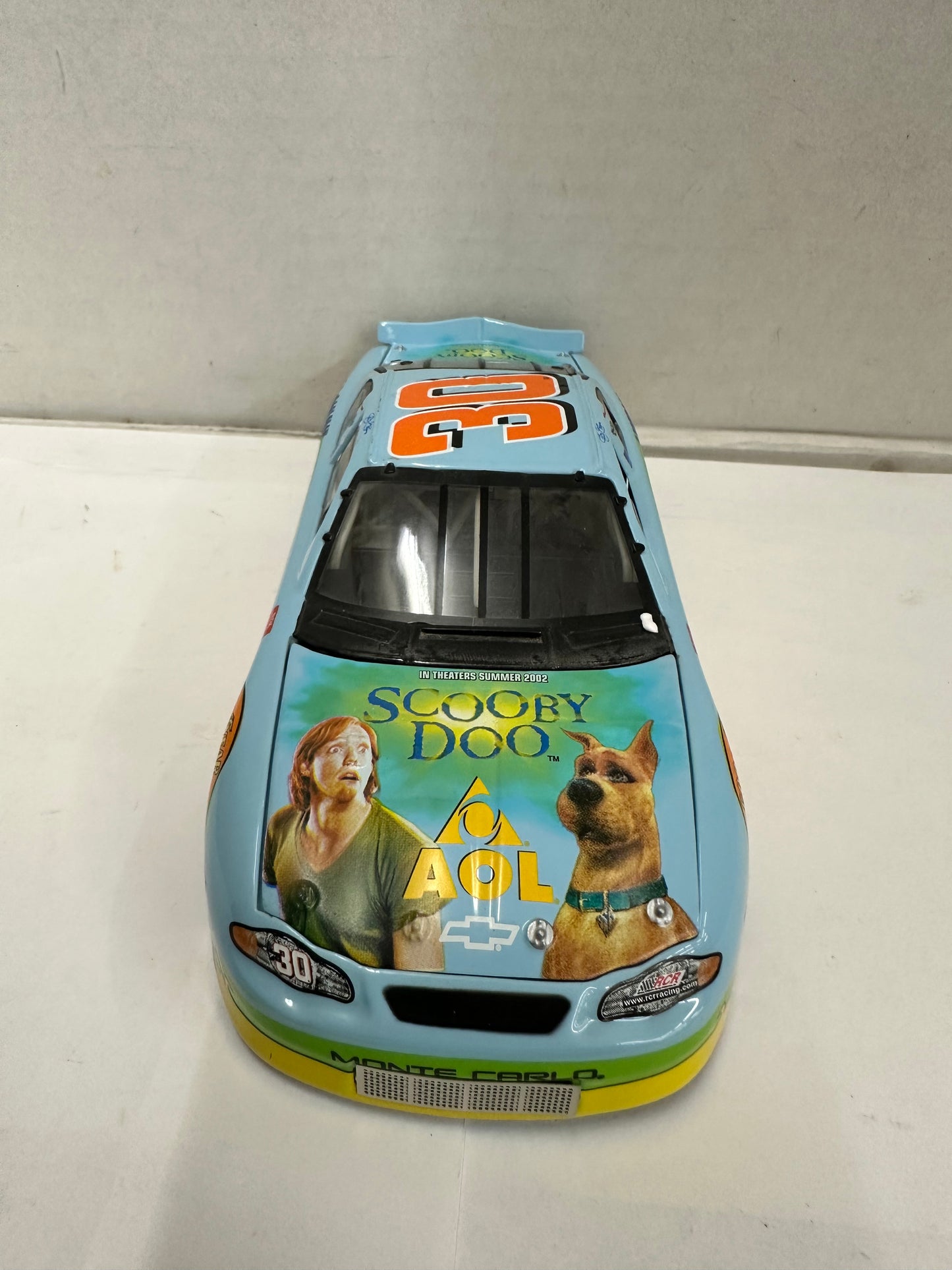 Jeff Green 2002 Monte Carlo #30AOL Scooby Doo Die Cast Car 1/24 Scale