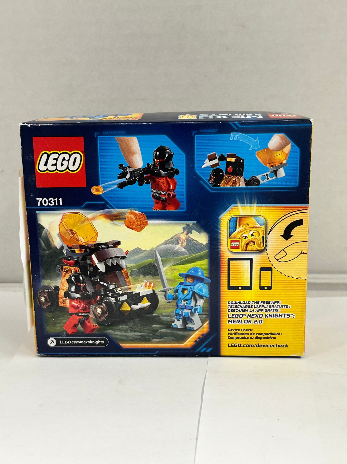 LEGO NEXO KNIGHTS: Chaos Catapult 70311 Brand New Sealed Retired