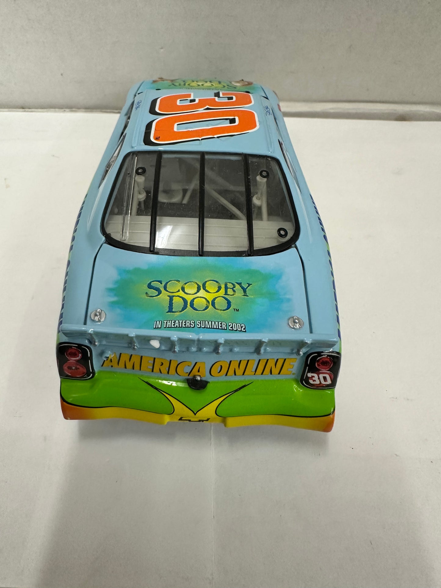 Jeff Green 2002 Monte Carlo #30AOL Scooby Doo Die Cast Car 1/24 Scale