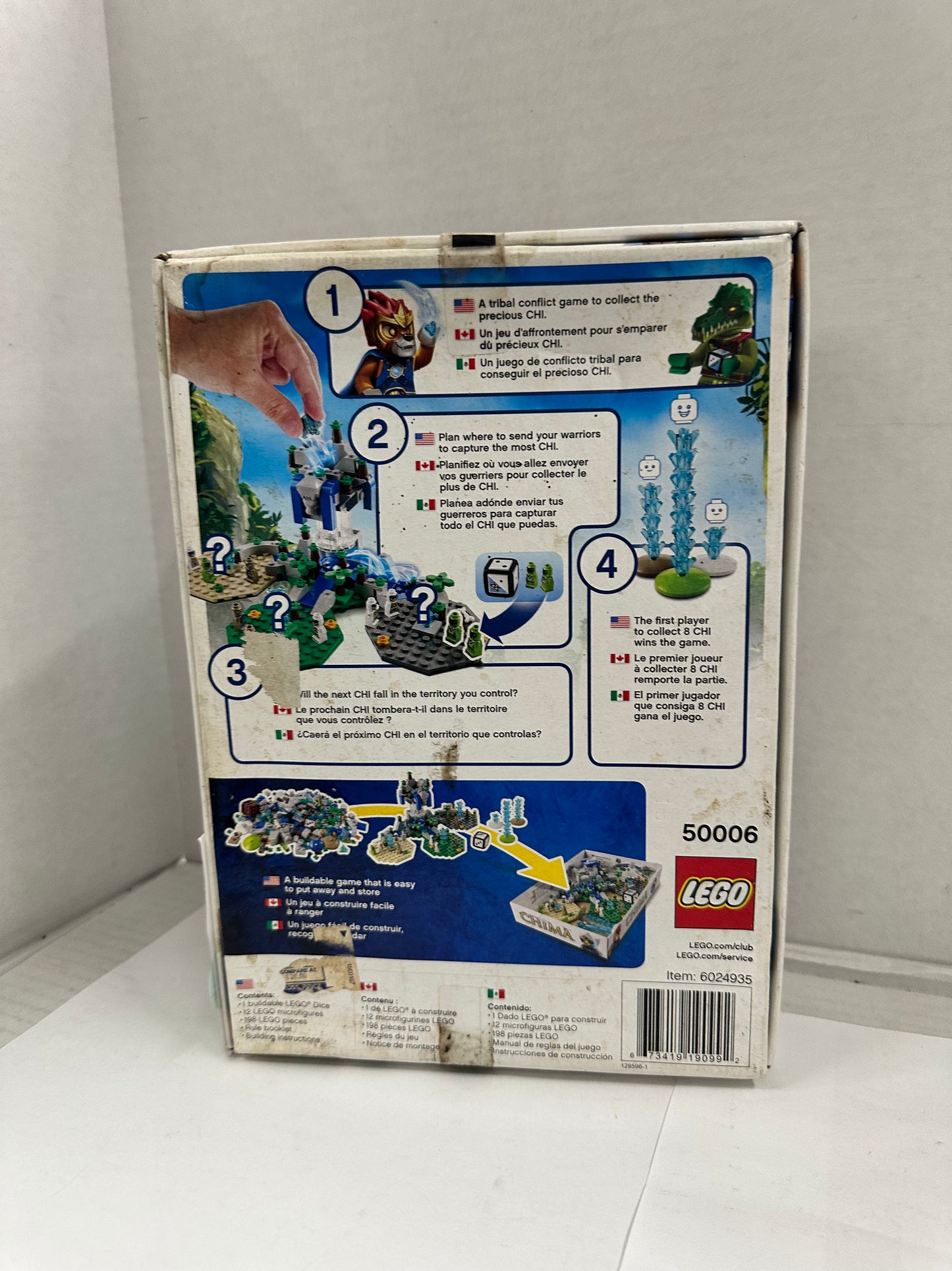 Lego 50006 Chima A Tribal Battle Game To Collect Chi Dice Board Game- New/Sealed