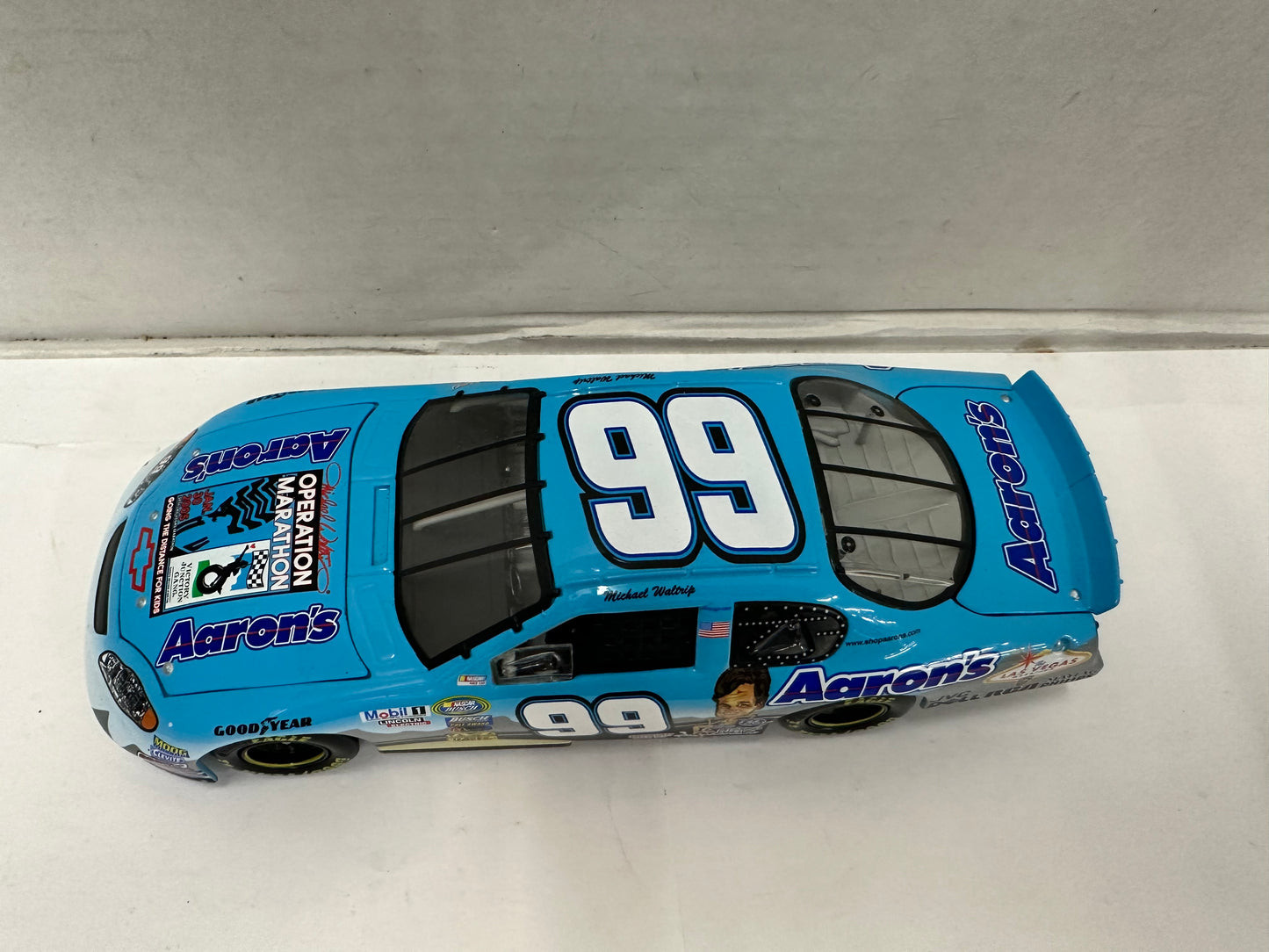 MICHAEL WALTRIP #99 2004 AARON'S OPERATION MARATHON DIECAST