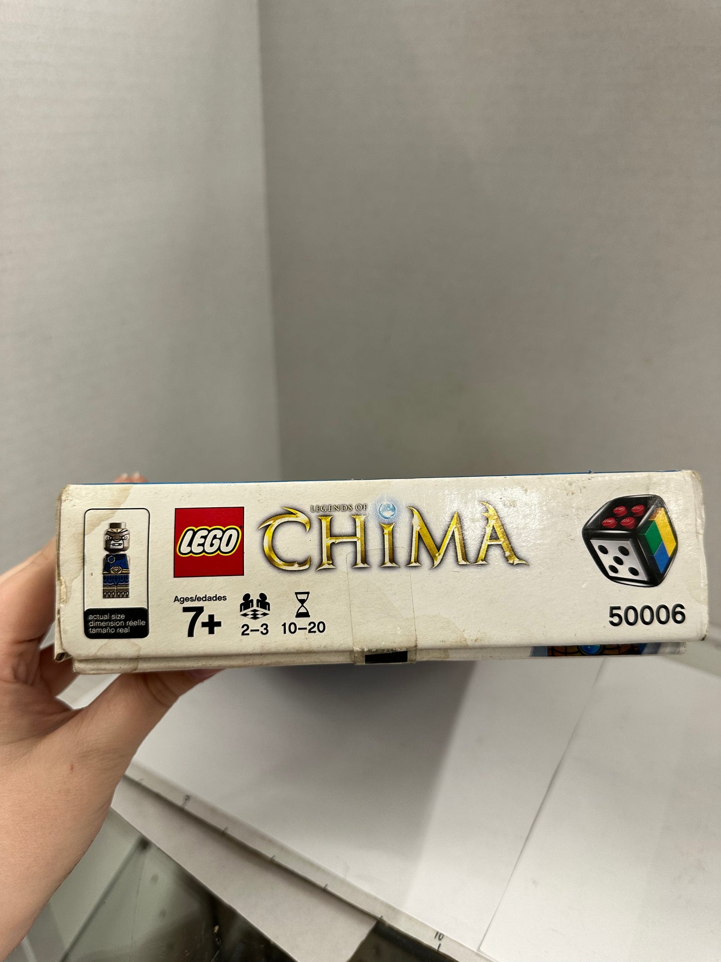 Lego 50006 Chima A Tribal Battle Game To Collect Chi Dice Board Game- New/Sealed