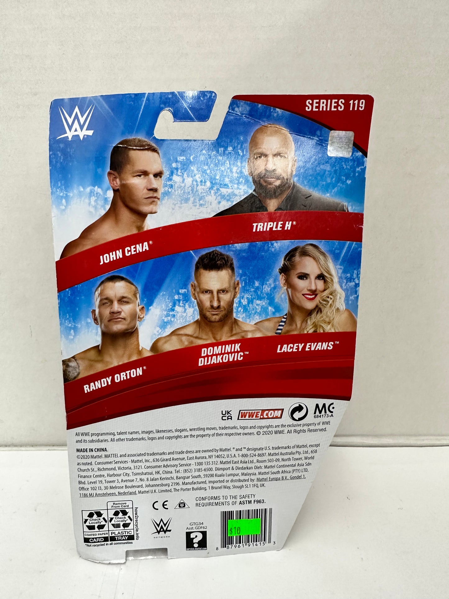 Dominik Dijakovic WWE Basic Mattel Series 119 Action Figure