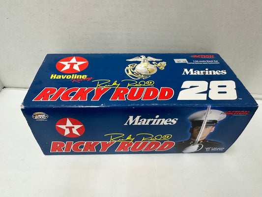 Action NASCAR Havoline Texaco MARINES 1/24 Scale Diecast #28 Ricky Rudd