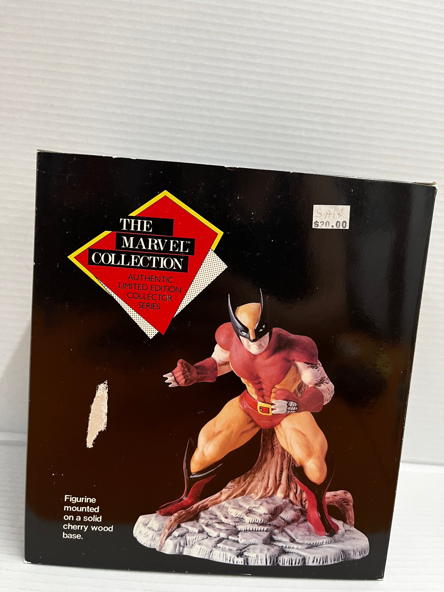 The Marvel Collection WOLVERINE ( X-MEN) Porcelain Figurine New WITH BOX 1989