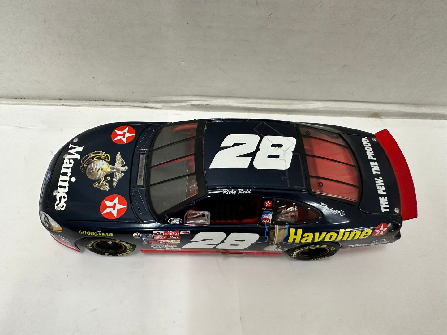 Action NASCAR Havoline Texaco MARINES 1/24 Scale Diecast #28 Ricky Rudd