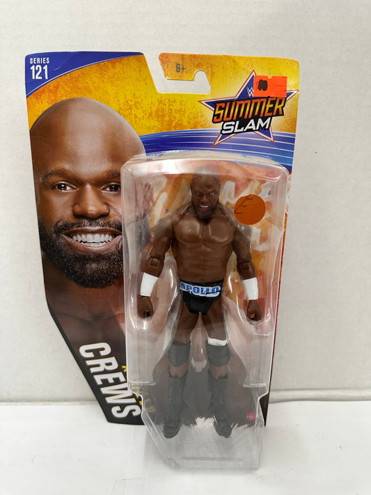 APOLLO CREWS WWE Mattel Basic Series 121 SummerSlam Figure
