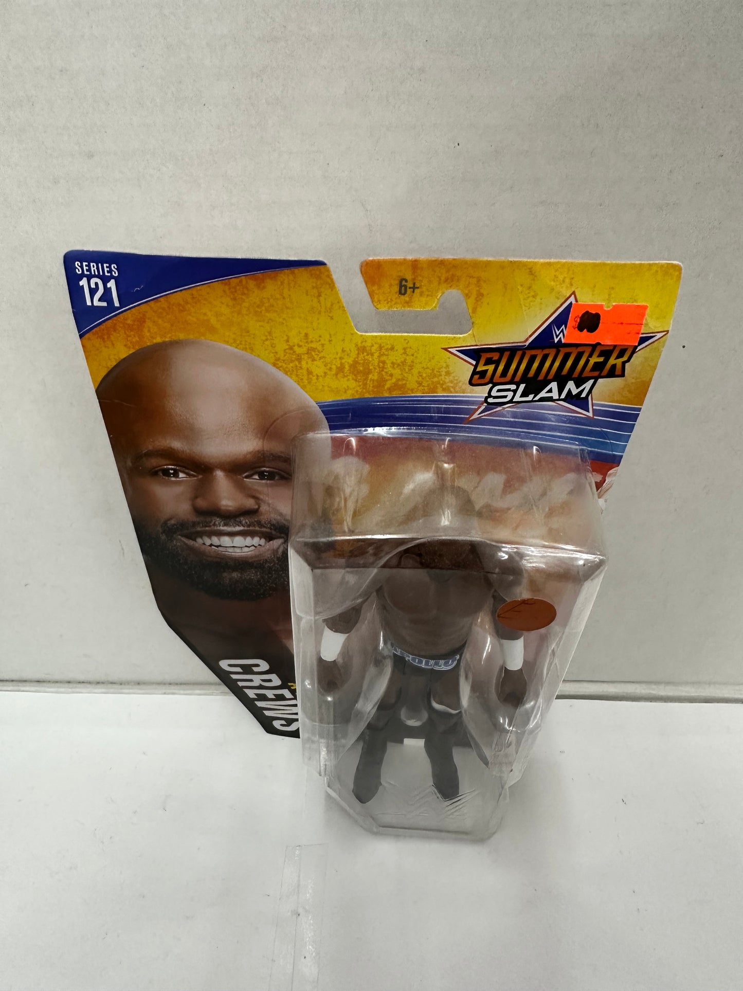 APOLLO CREWS WWE Mattel Basic Series 121 SummerSlam Figure