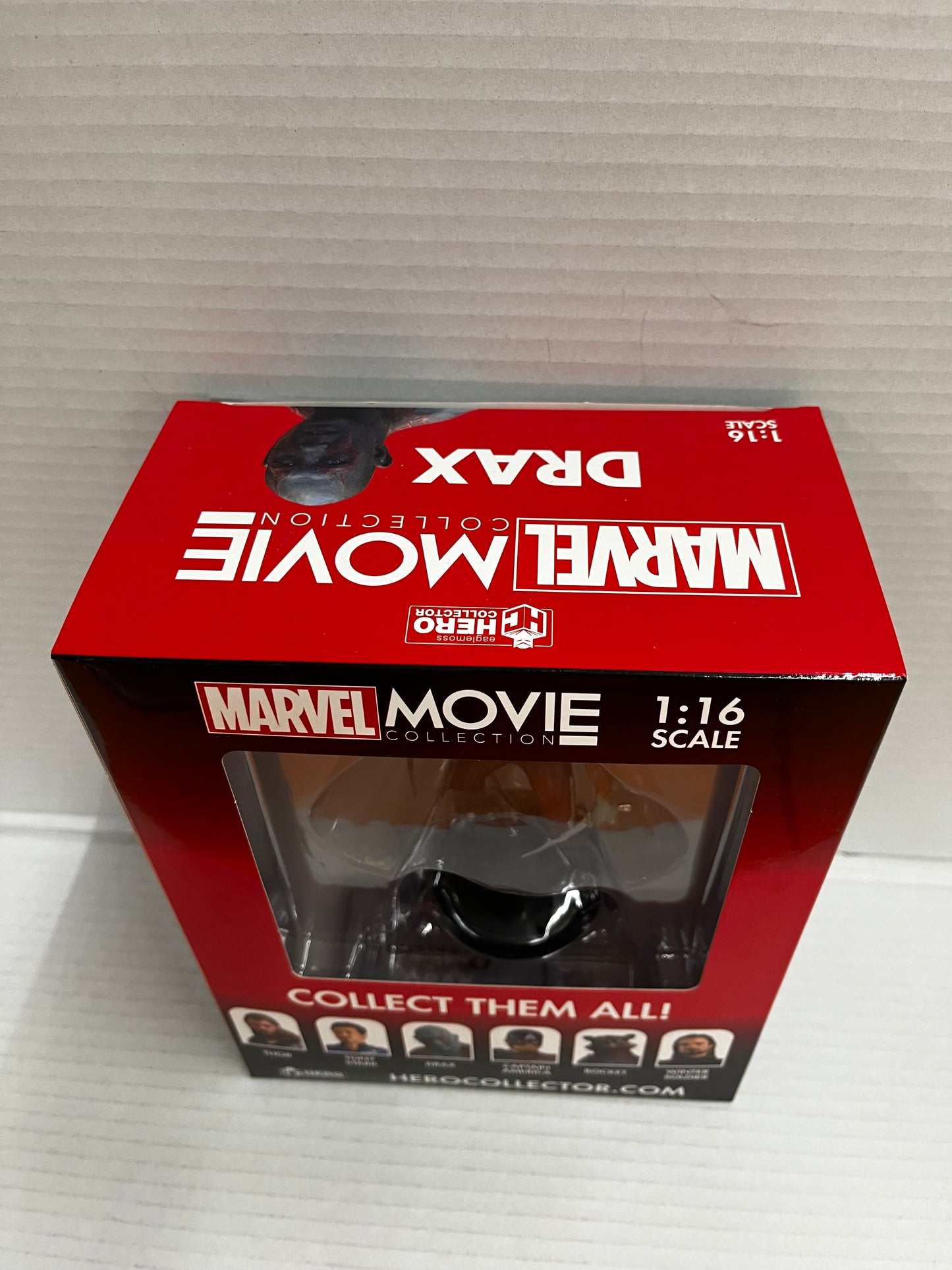 Marvel Movie Eaglemoss UK Drax from Guardians Galaxy Figurine + Magazine