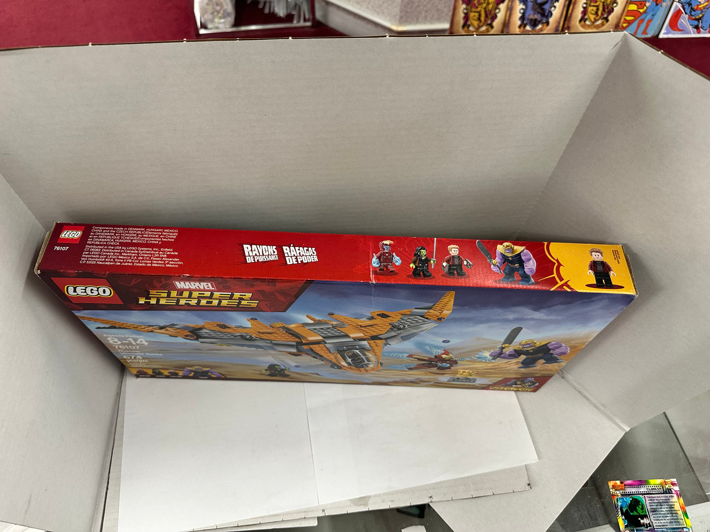 LEGO 76107 Marvel Super Heroes Thanos: Ultimate Battle NEW SEALED RETIRED