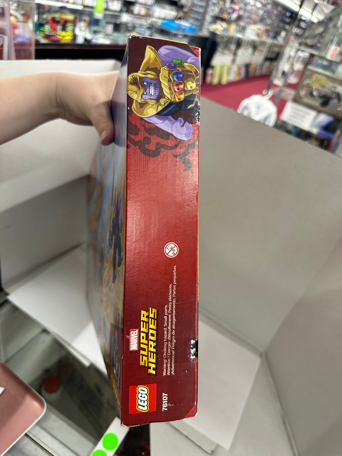 LEGO 76107 Marvel Super Heroes Thanos: Ultimate Battle NEW SEALED RETIRED