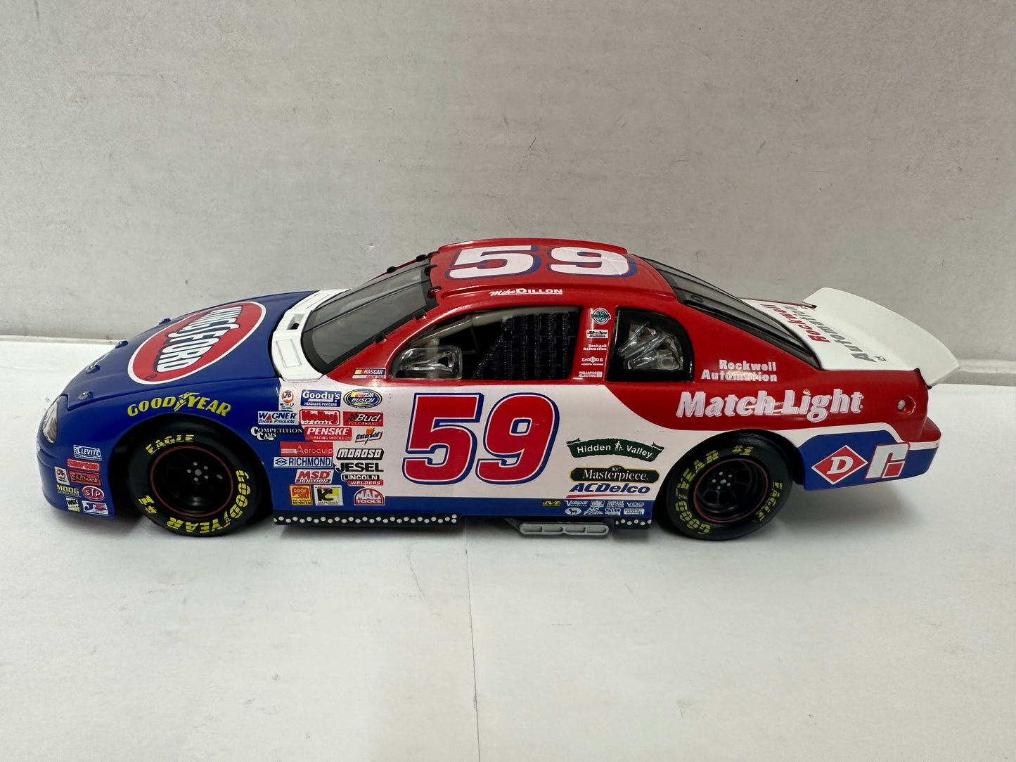 1999 Mike Dillion #59 Kingsford 1:24 Monte Carlo Diecast NASCAR