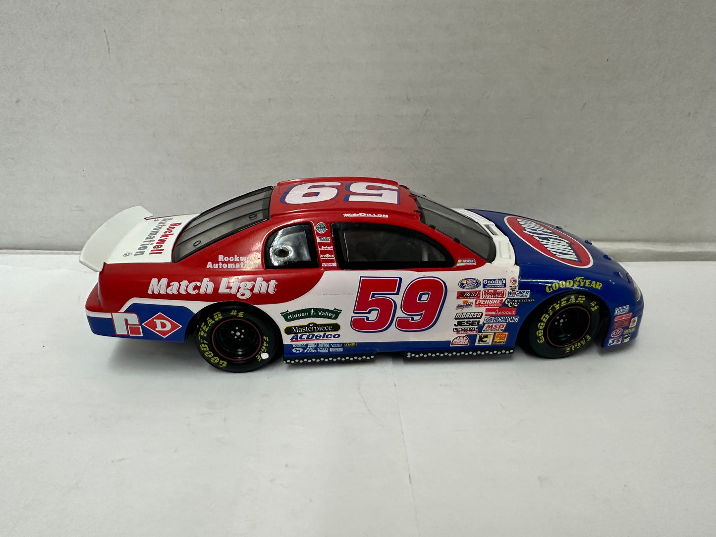 1999 Mike Dillion #59 Kingsford 1:24 Monte Carlo Diecast NASCAR