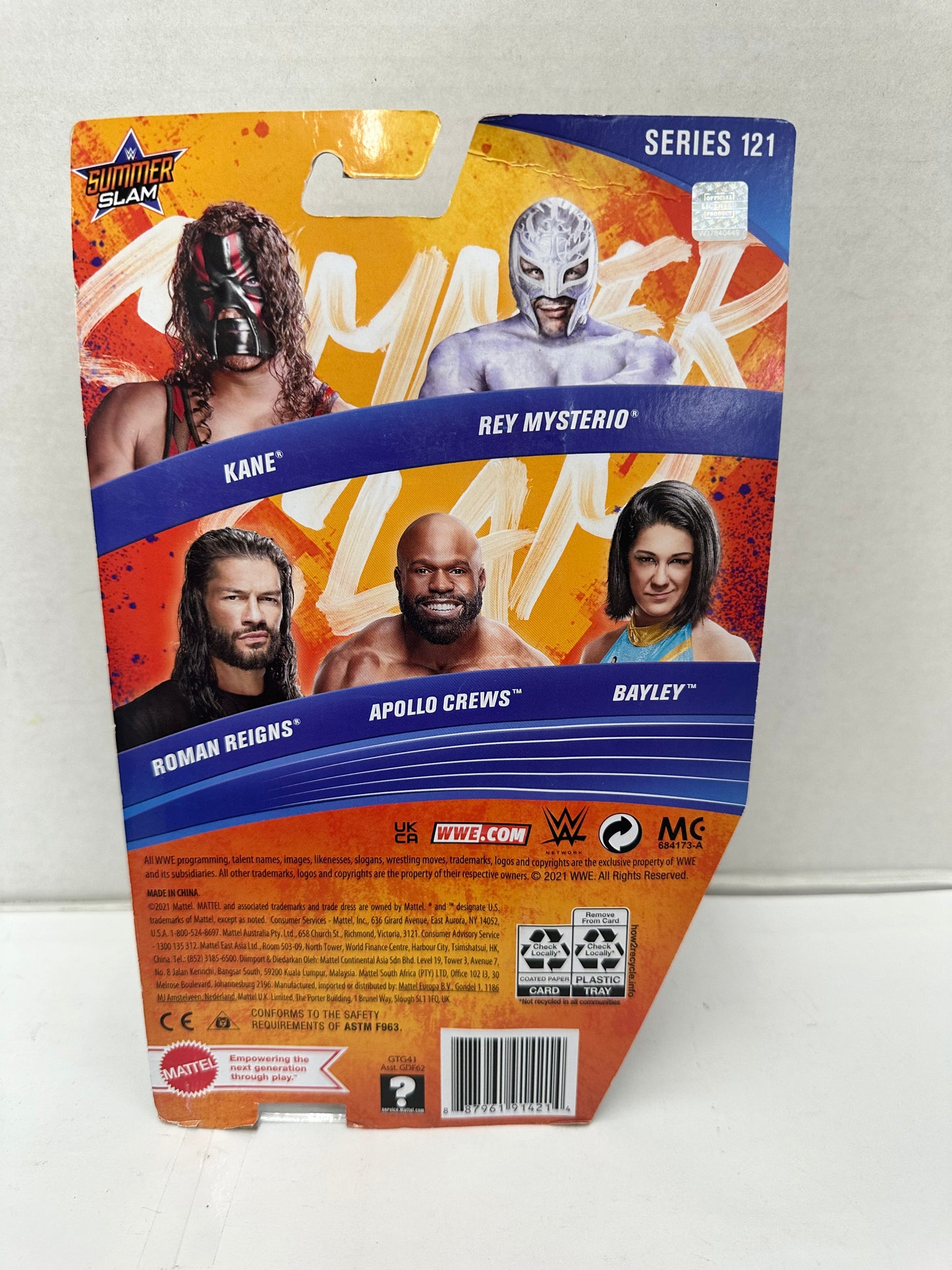 WWE Summer Slam Action Figure BAYLEY 6" Series 121