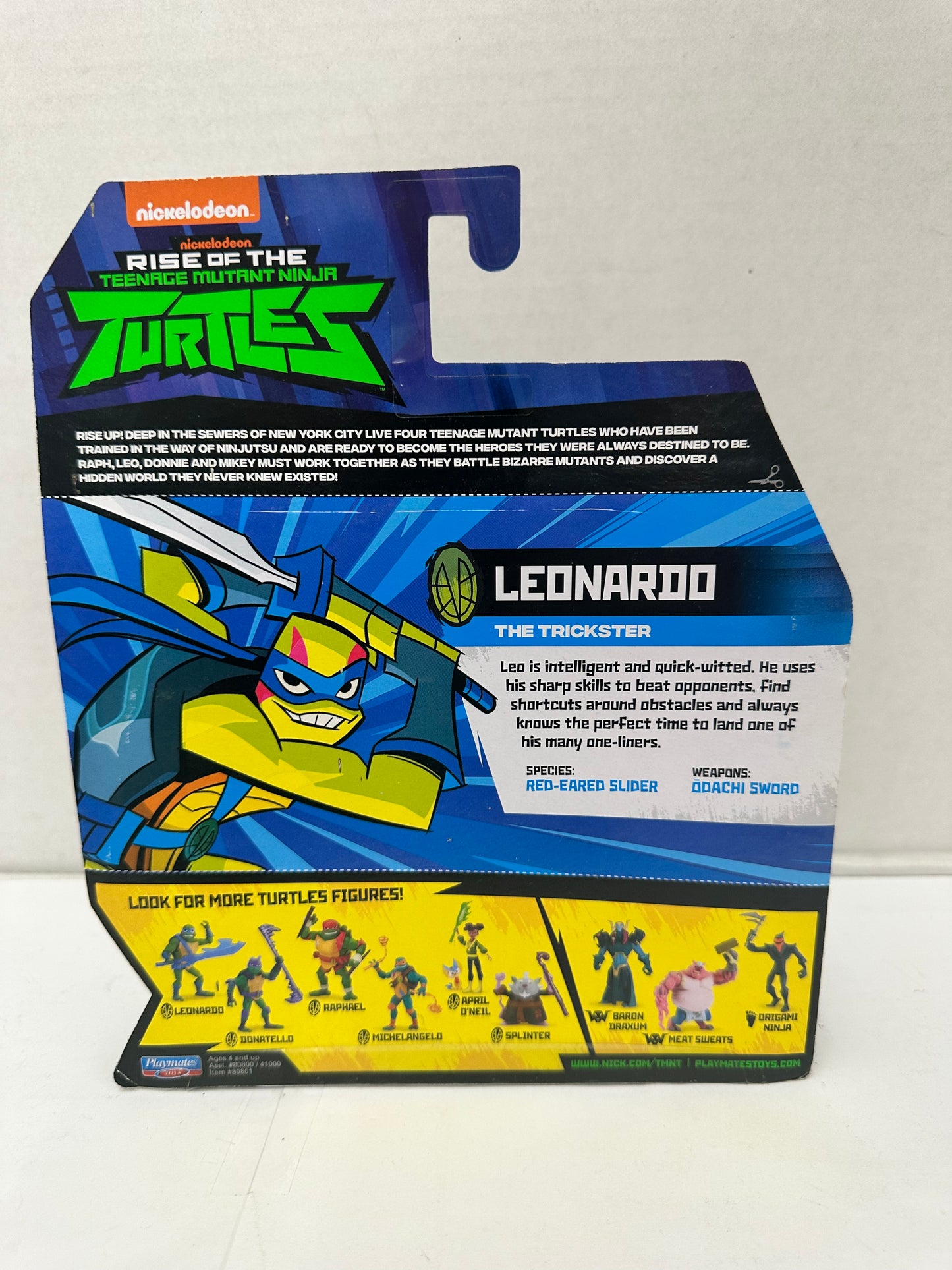 2018 Teenage Mutant Ninja Turtles Rise of the TMNT Leonardo The Trickster Figure