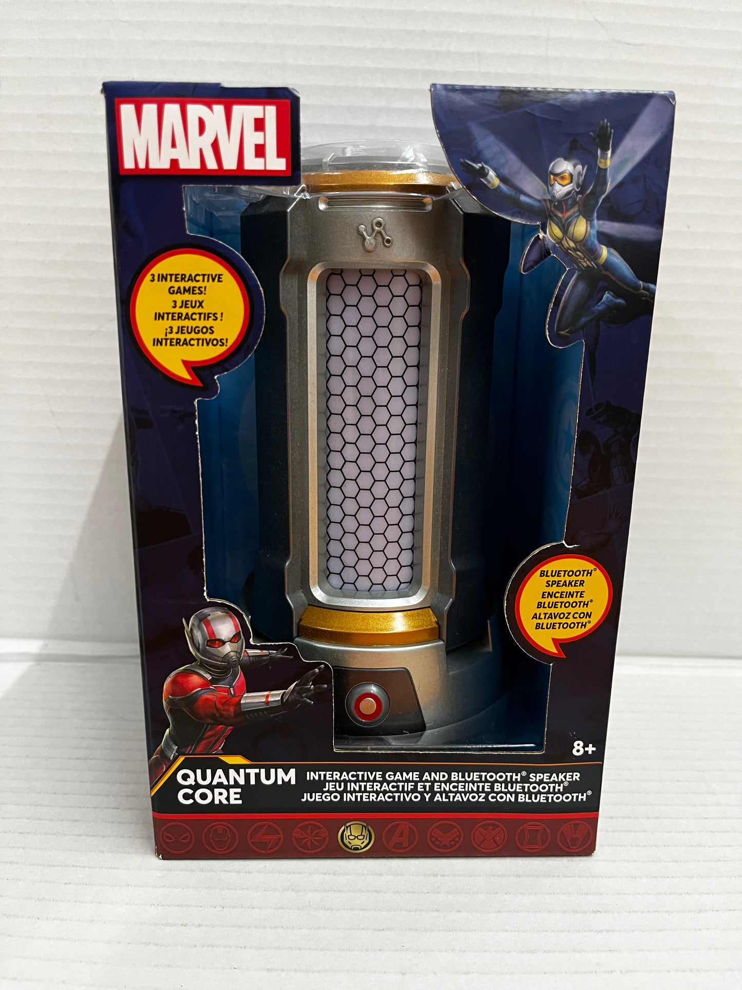 NIB Marvel Ant-Man Quantum Core Interactive Game & Bluetooth Speaker