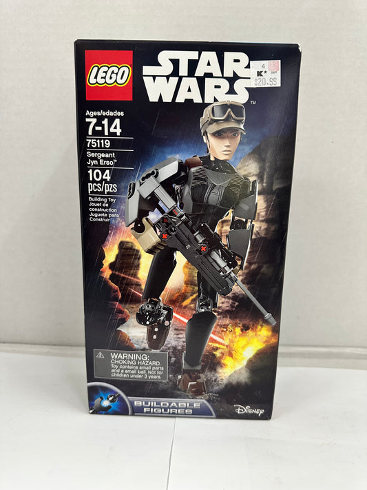 LEGO Sergent Jyn Erso Buildable Figures (75119) Retired 2016 NEW Sealed