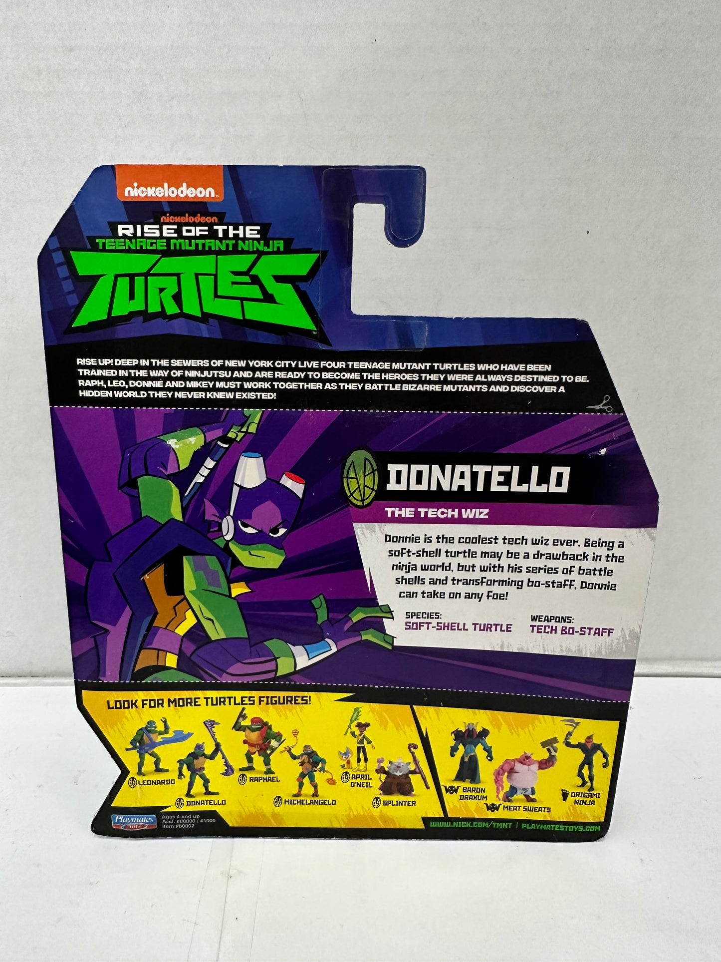 Rise of The Teenage Mutant Ninja Turtles Donatello The Tech Wiz Nickelodeon