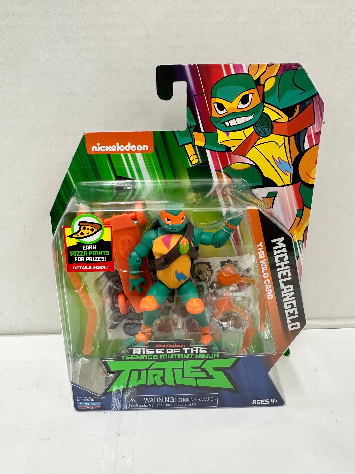 2019 Playmates Rise Of The Ninja Turtles Wrestling Mikey