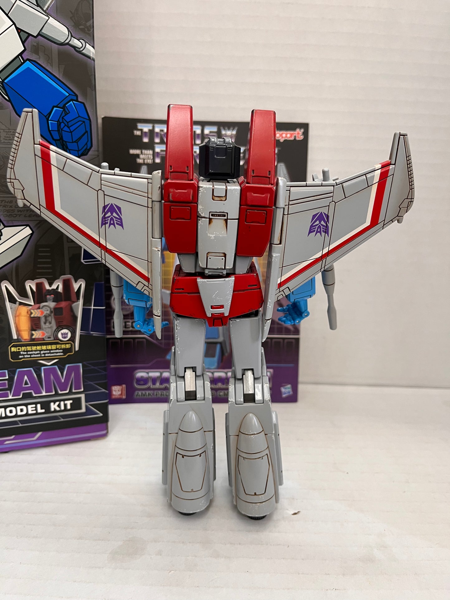 Yolopark G1 Starscream AMK Pro 19 CM Model Kit Diecast Transformers Complete