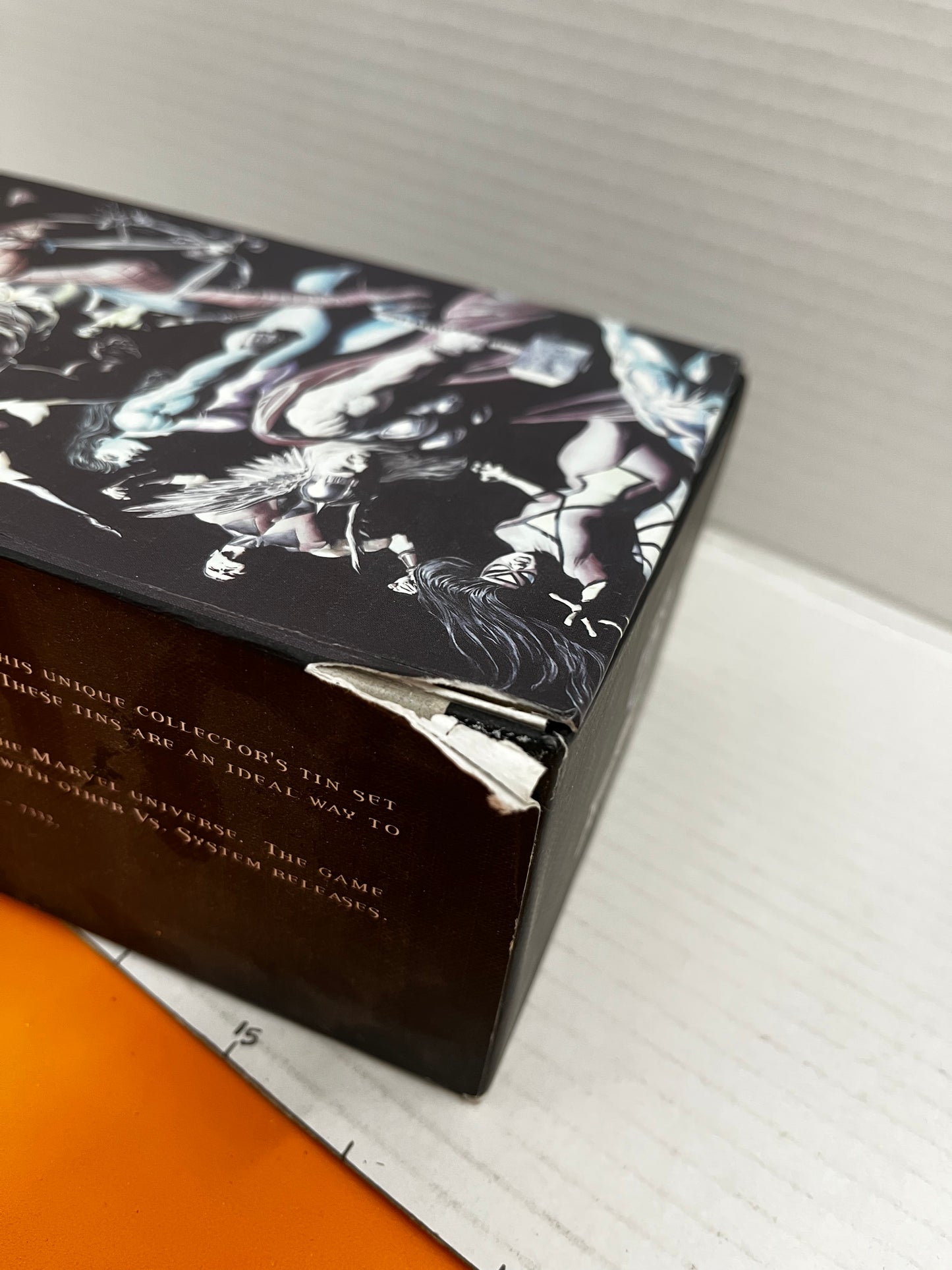 VS System DC/Marvel: The Avengers Collectors Deck Tins NO CARDS