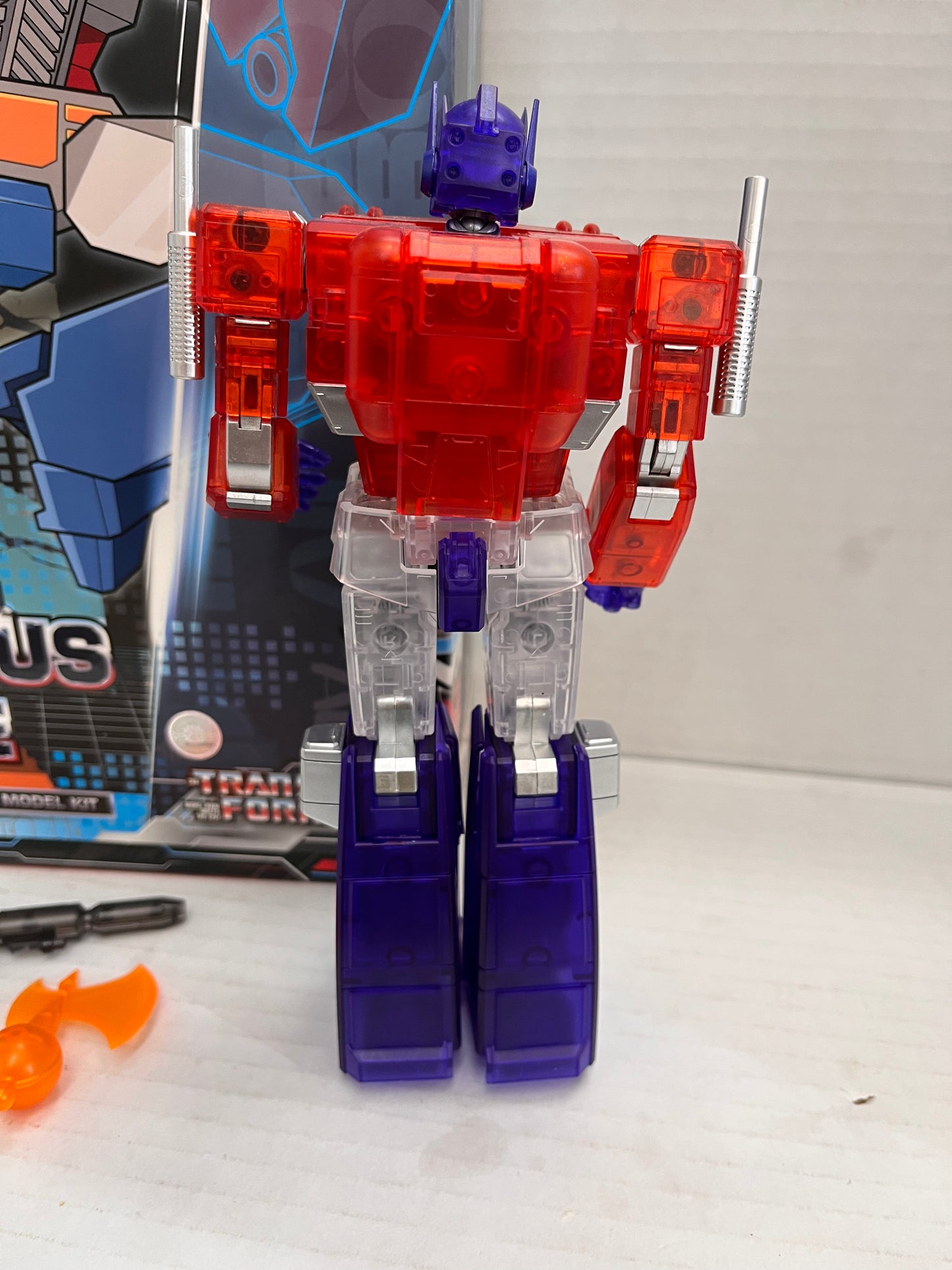 Transformers - Yolopark - Optimus Prime AMK Pro Series - TRANSPARENT VERSION