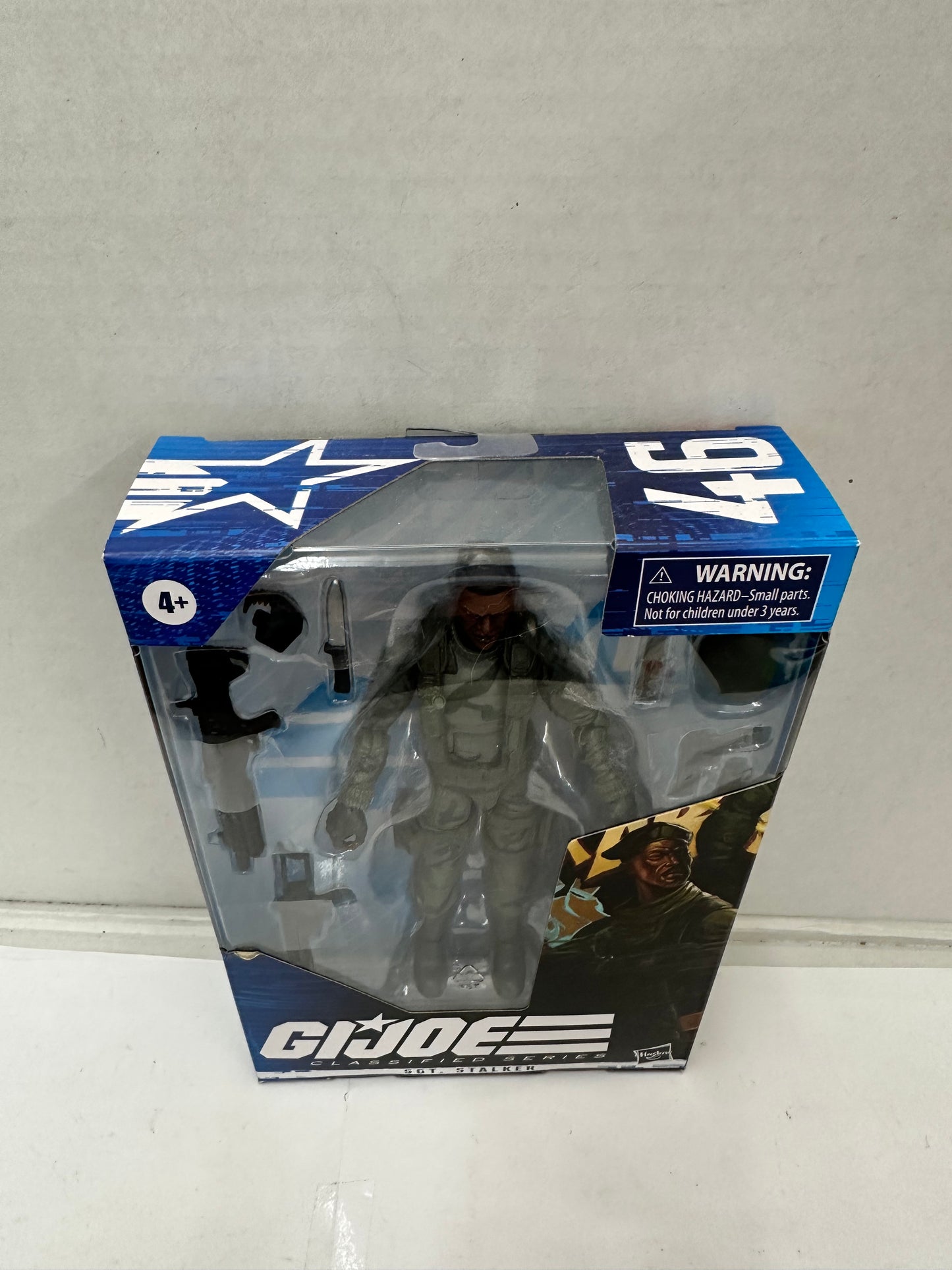 G.I. Joe Classified Series Sgt. Stalker #46 6in Action Figure Open Box