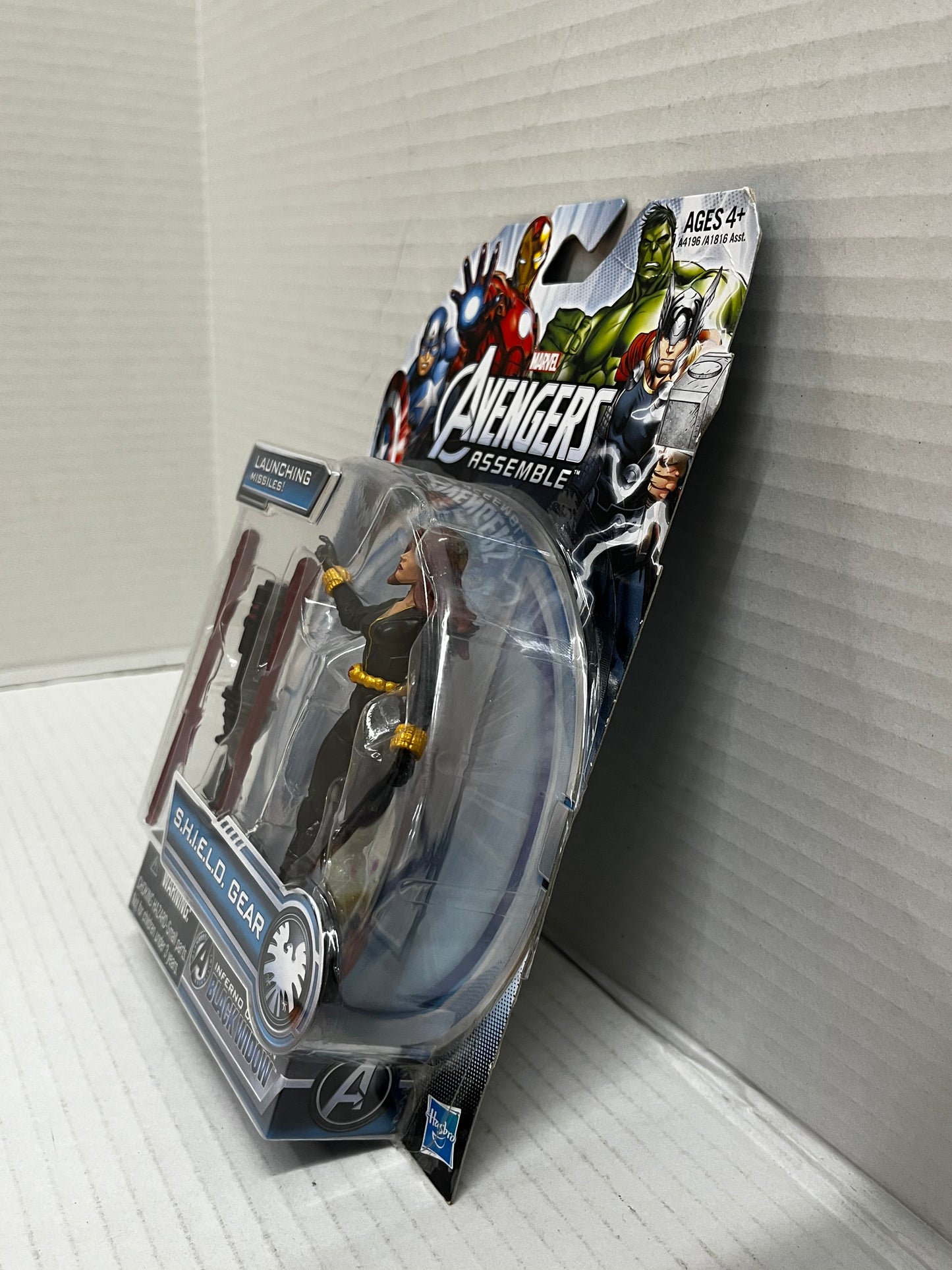 MARVEL AVENGERS ASSEMBLE S.H.I.E.L.D. GEAR COSMIC INFERNO CANNON BLACK WIDOW