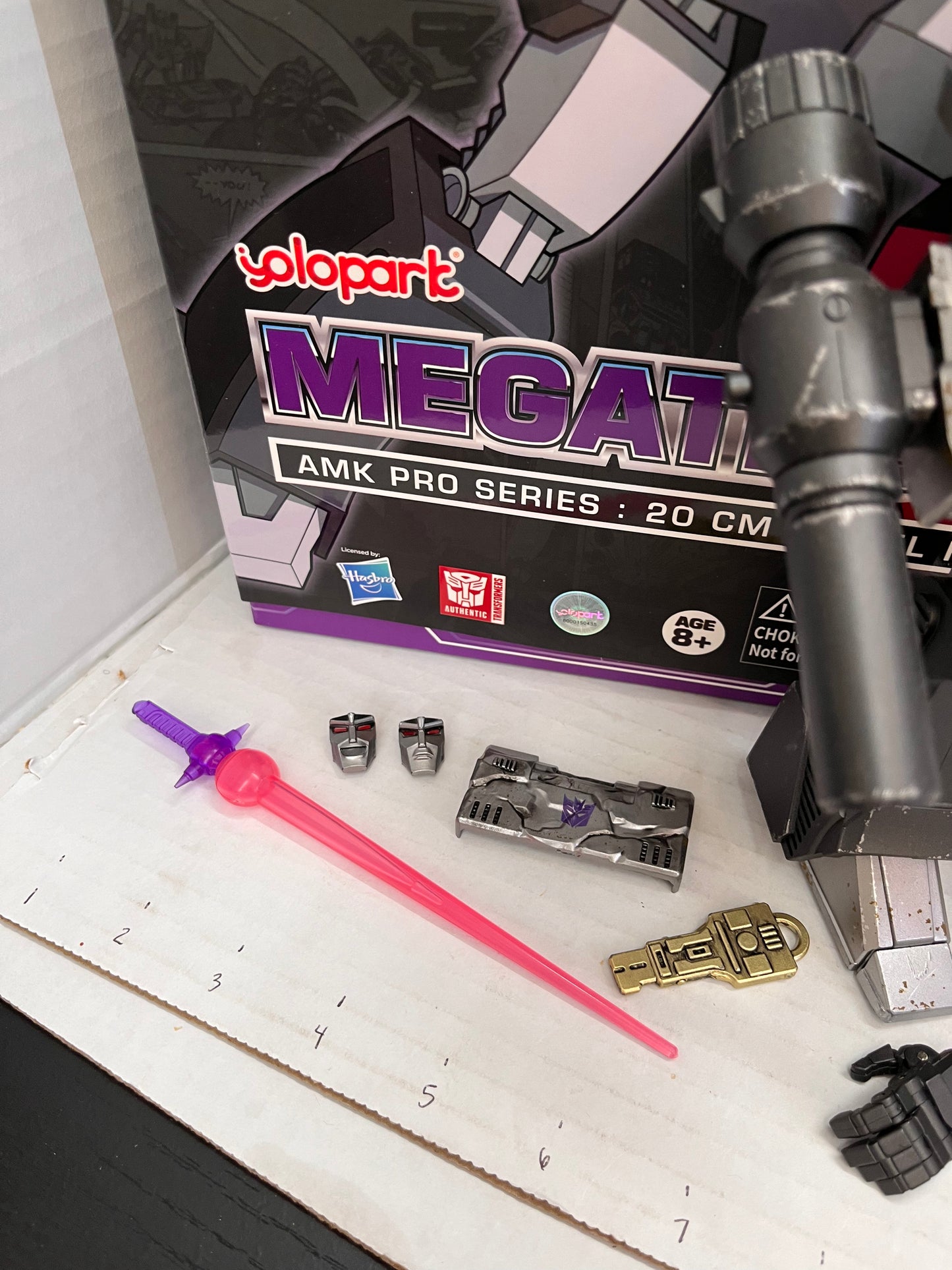 Yolopark AMK Pro Series G1 Transformers Megatron Diecast Model Kit