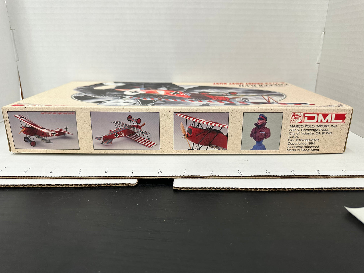 Dragon 1/12 Fokker D.VII & Ernst Udet Bust #5908-03
