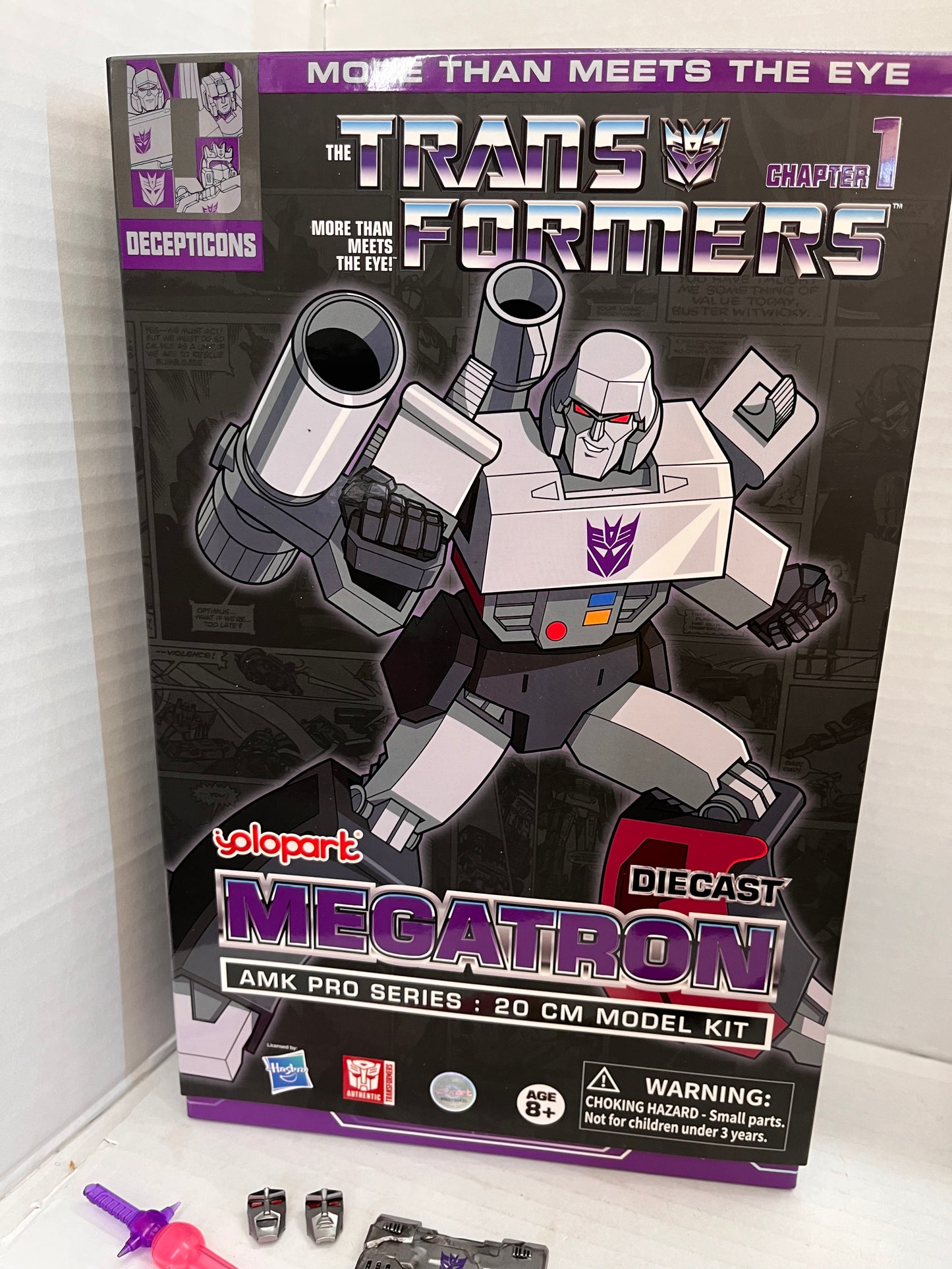 Yolopark AMK Pro Series G1 Transformers Megatron Diecast Model Kit