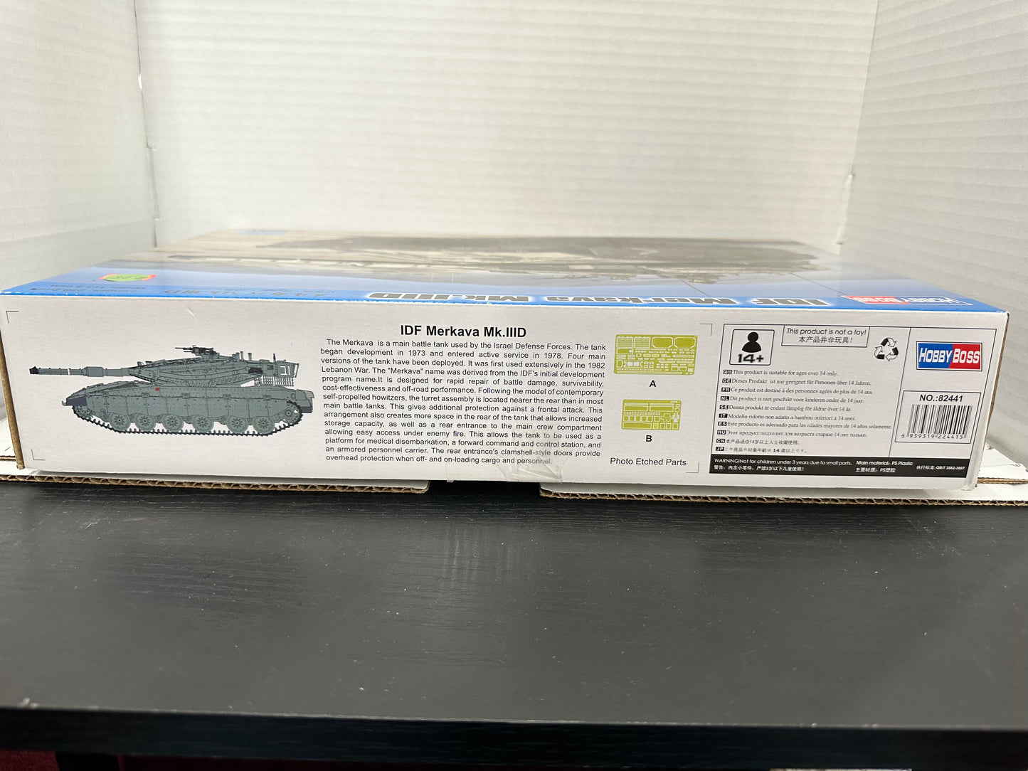 1/35 HOBBY BOSS IDF MERKAVA MK.IIID #82441 NEW SEALED PLASTIC MODEL KIT