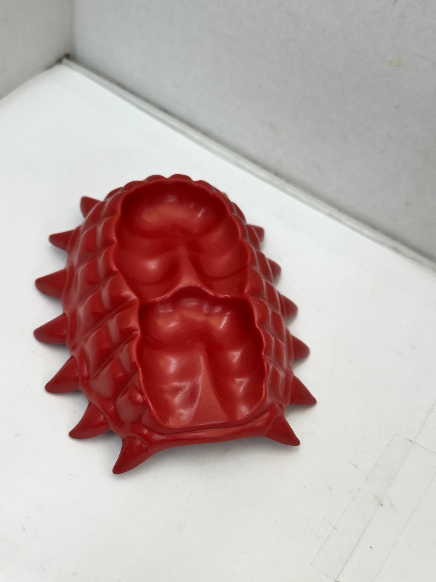 Vintage 1987 Definitely Dinosaurs Dozer Triceratops saddle Seat Red Chair