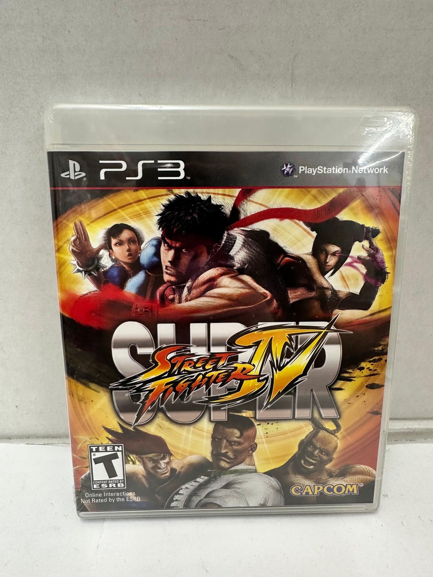 Super Street Fighter IV (Playstation 3, 2010) Sealed