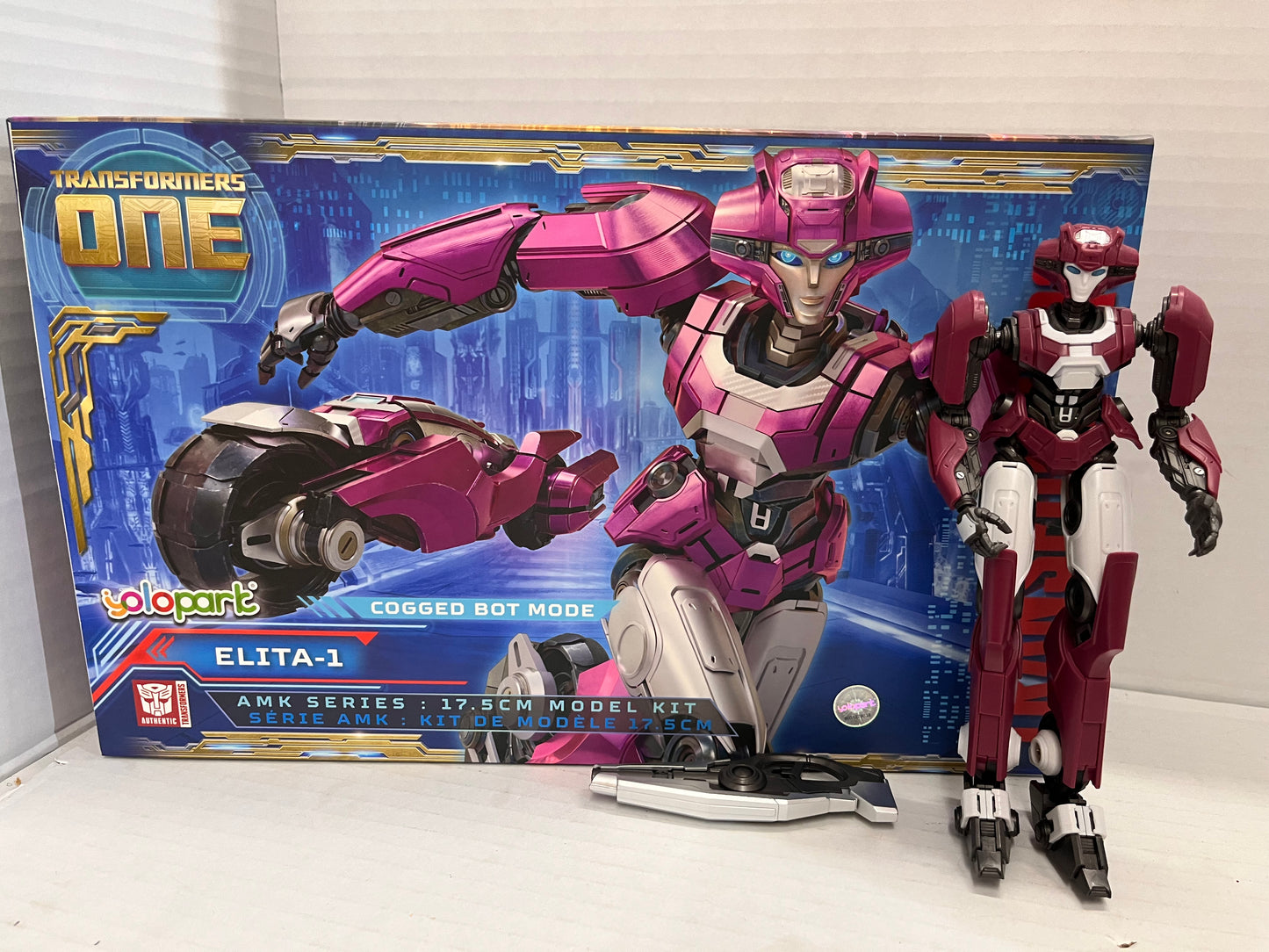 Yolopark AMK Series Transformers One Elita-1 Cogged Mode