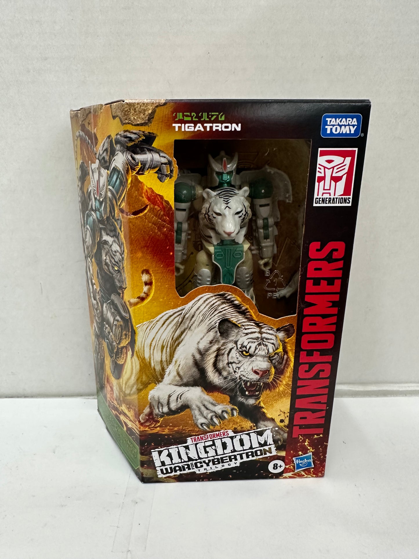 Transformers War for Cybertron: Kingdom Voyager Tigatron Figure