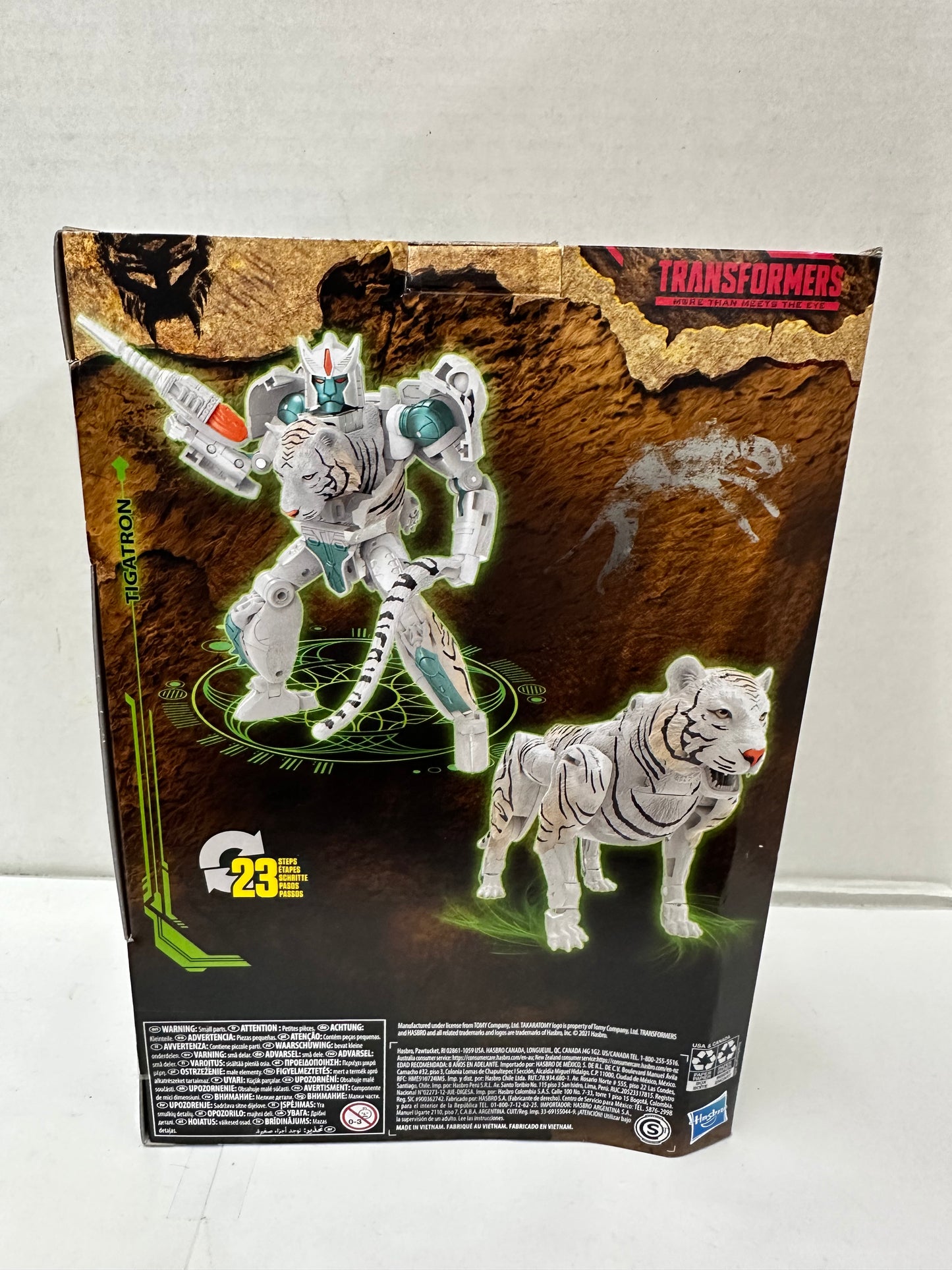 Transformers War for Cybertron: Kingdom Voyager Tigatron Figure