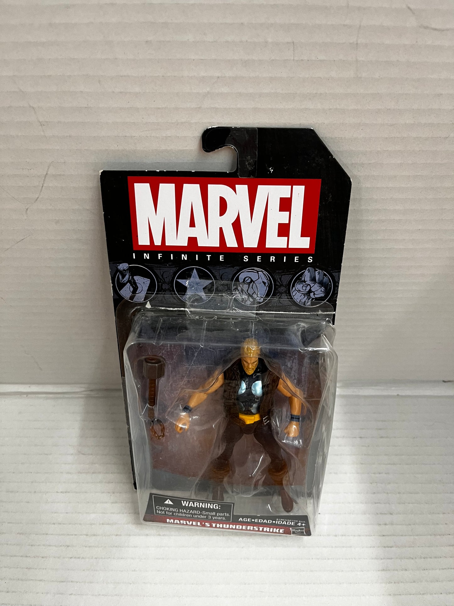 2014 Hasbro Marvel Infinite Series Thunderstrike 3.75" Figure New Sealed