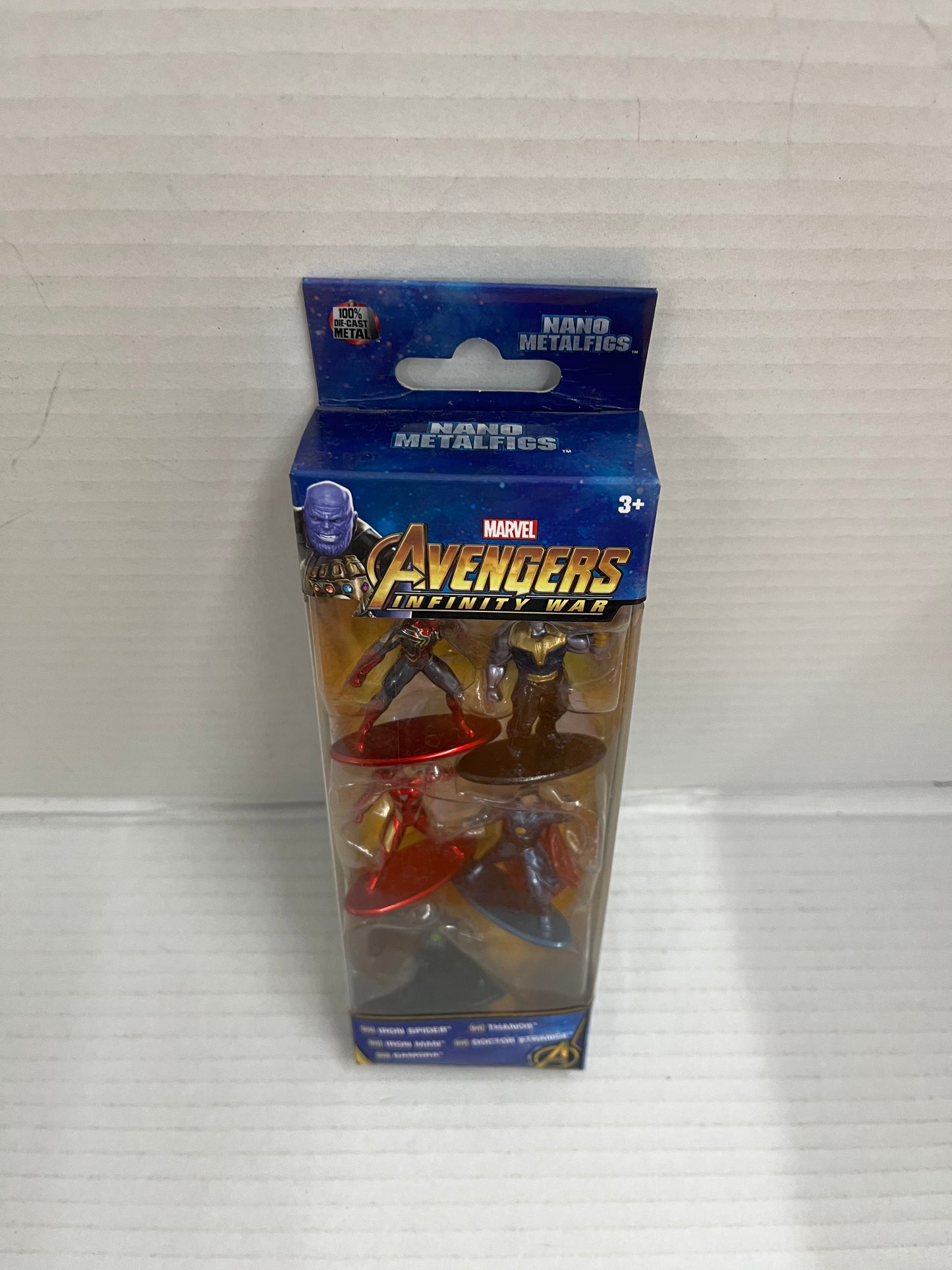 Nano Metalfigs Marvel Avengers Infinity War 5 Pack Collectors Set