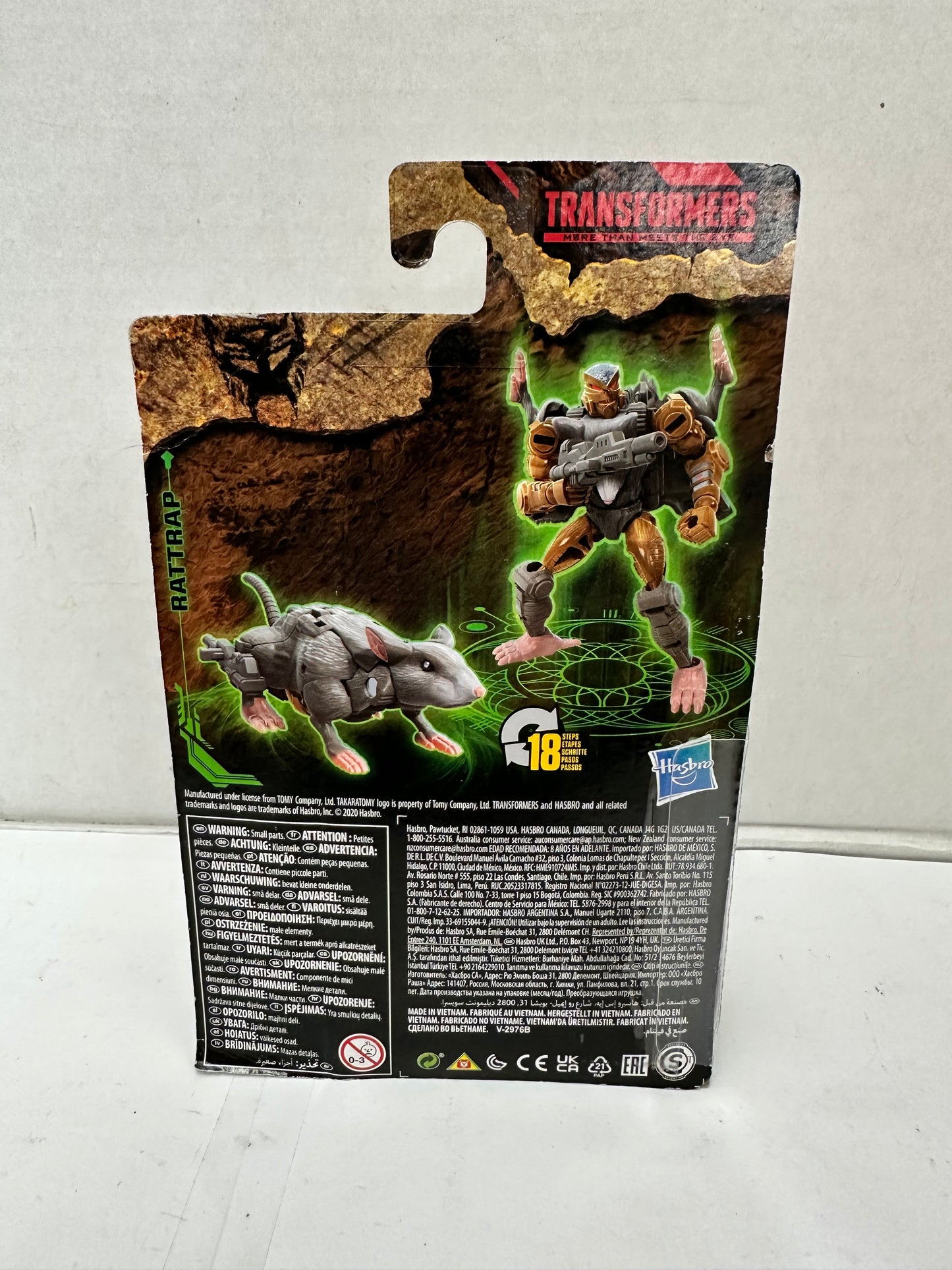 Hasbro Transformers Rattrap War For Cybertron Kingdom