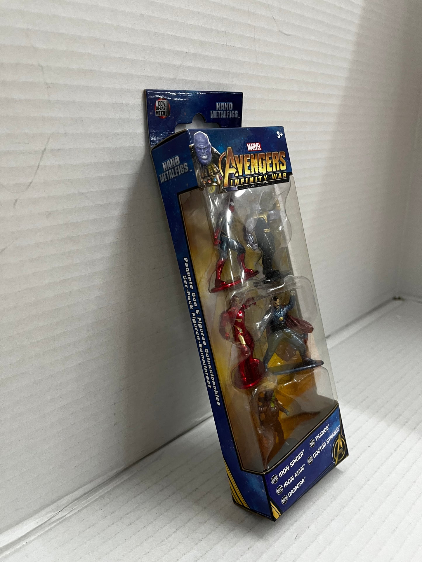 Nano Metalfigs Marvel Avengers Infinity War 5 Pack Collectors Set
