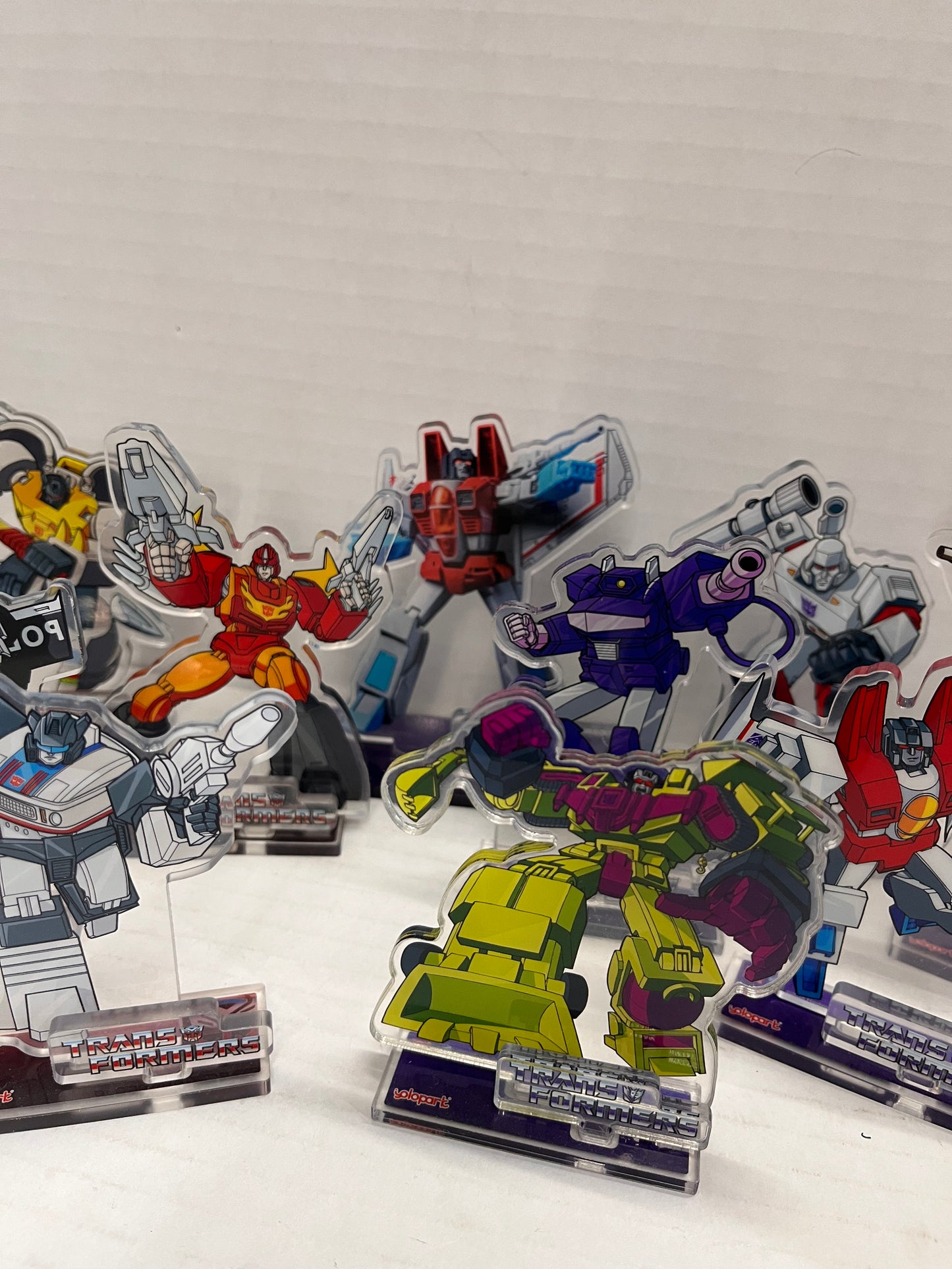 Yolopark Transformers Acrylic Standee Lot Of 15