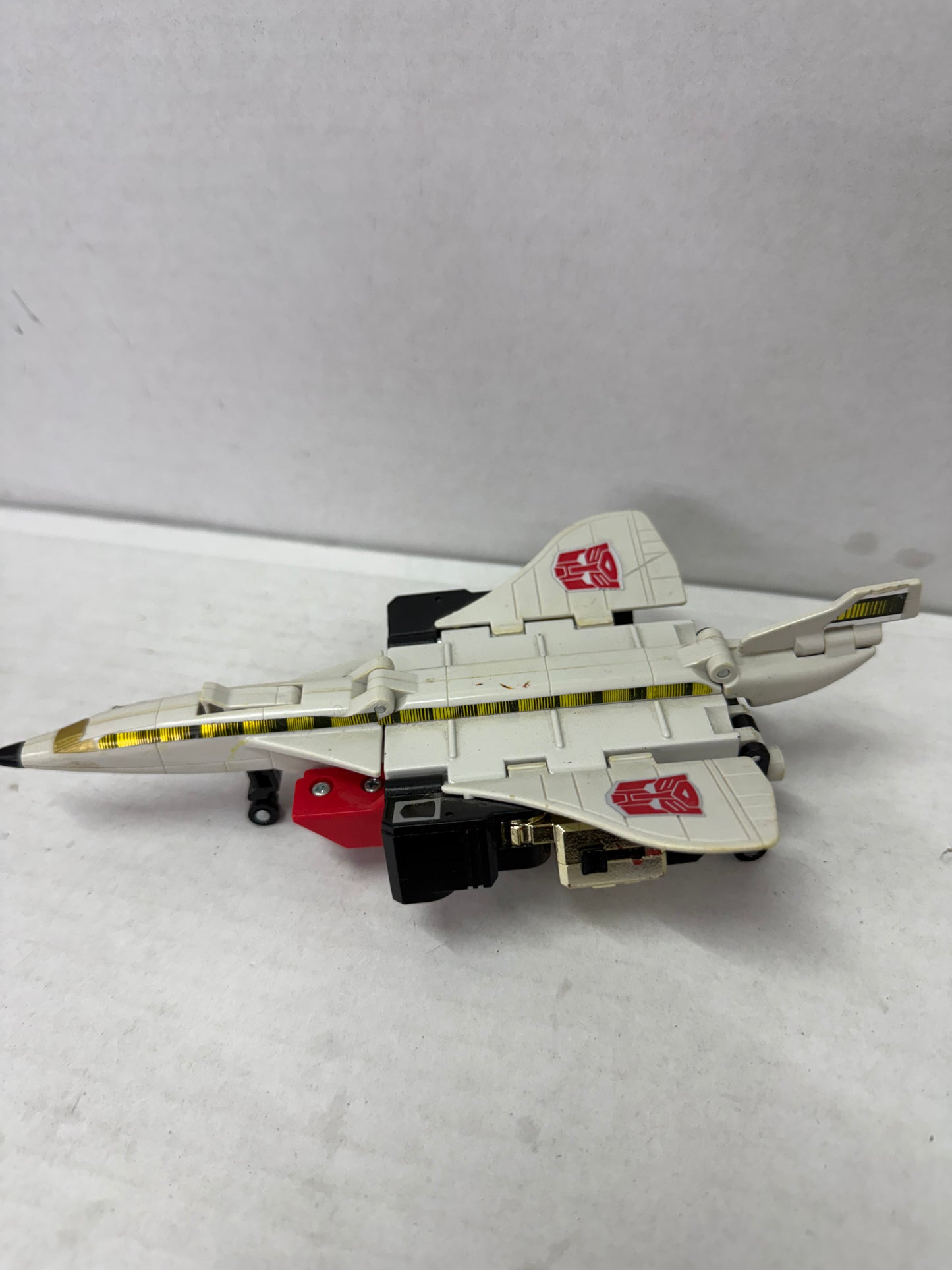 Vintage 1985 Hasbro Transformers Aerialbot Silverbolt Takara G1 AS IS