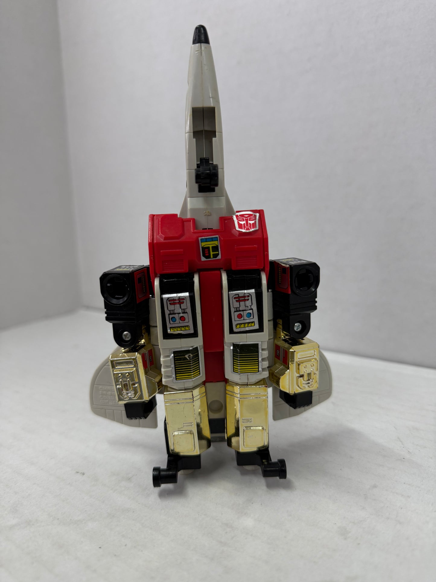 Vintage 1985 Hasbro Transformers Aerialbot Silverbolt Takara G1 AS IS