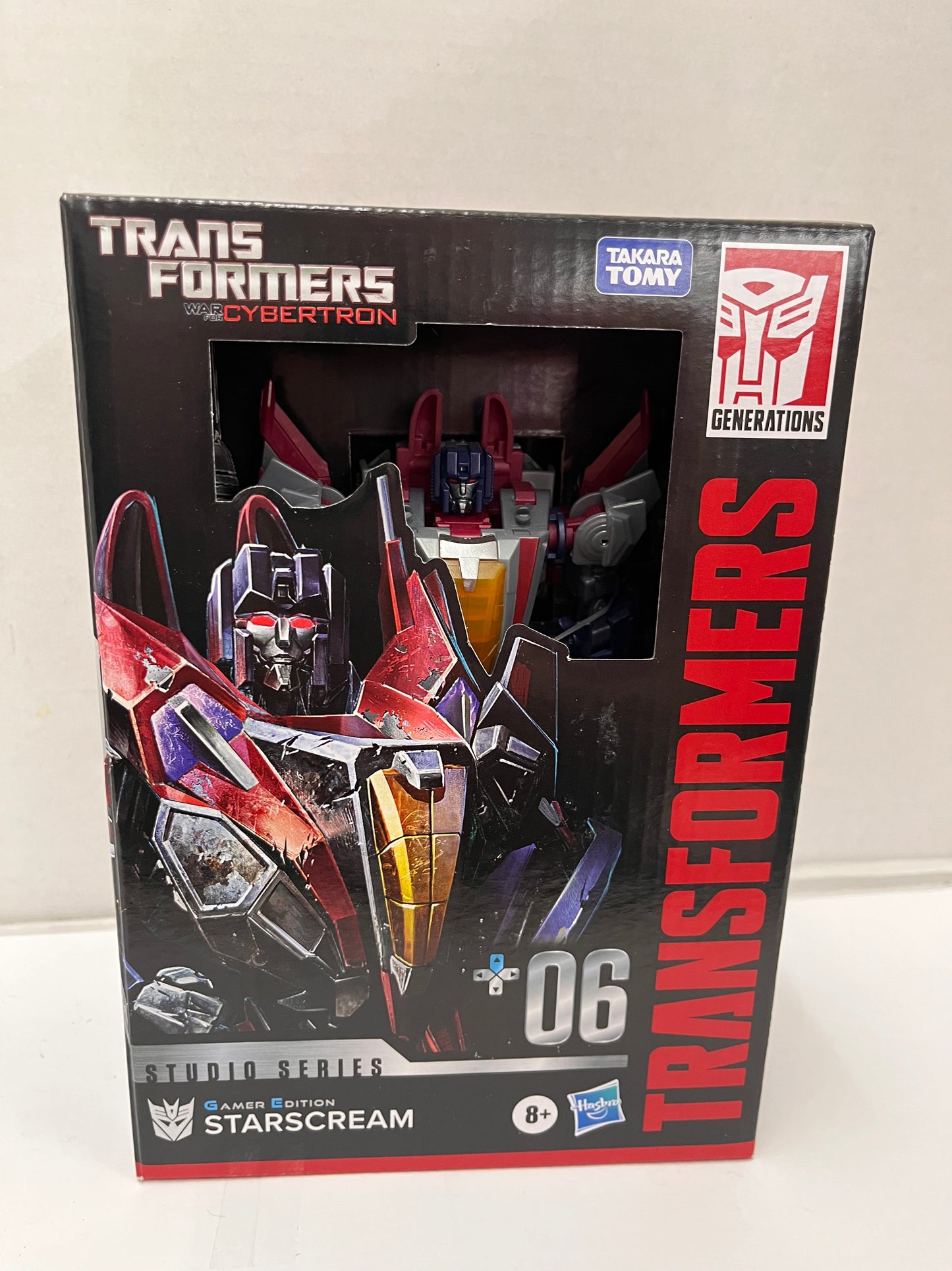 Hasbro Transformers Studio Series STARSCREAM #06 SS06 Voyager Class Figure