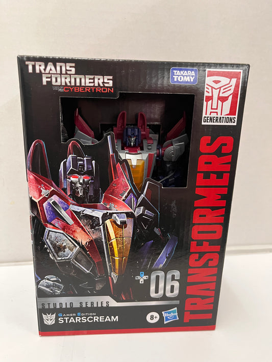 Hasbro Transformers Studio Series STARSCREAM #06 SS06 Voyager Class Figure