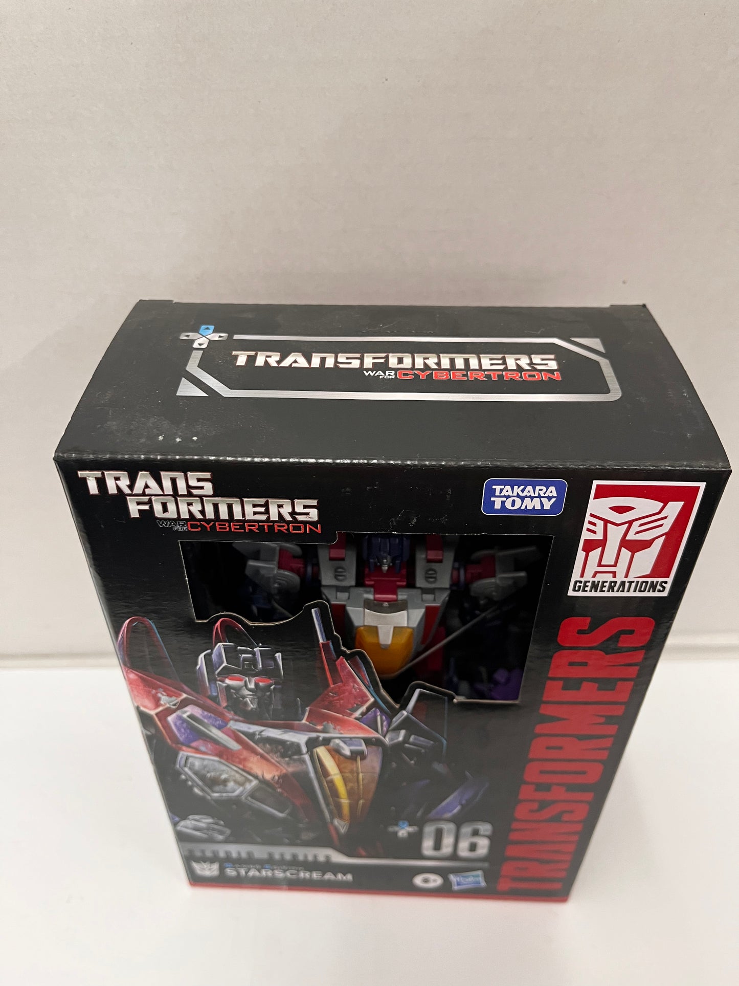 Hasbro Transformers Studio Series STARSCREAM #06 SS06 Voyager Class Figure