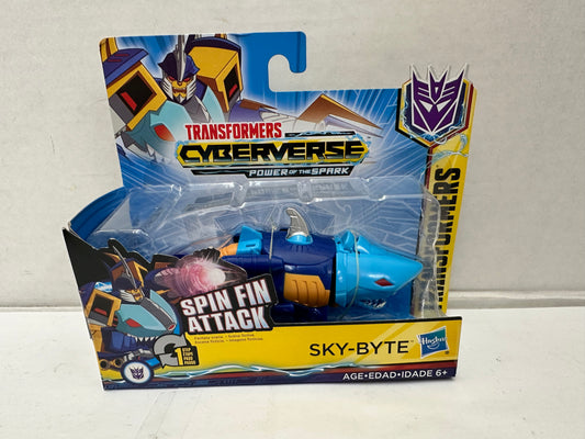 Transformers Toys Cyberverse Action Attackers 1-Step Changer Skybyte