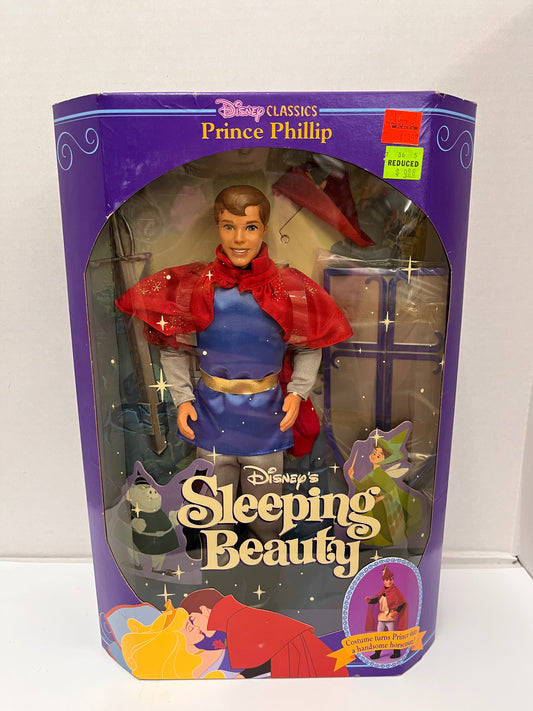 Vintage 1991 Disney Classics Prince Phillip (Sleeping Beauty ) 12" Doll